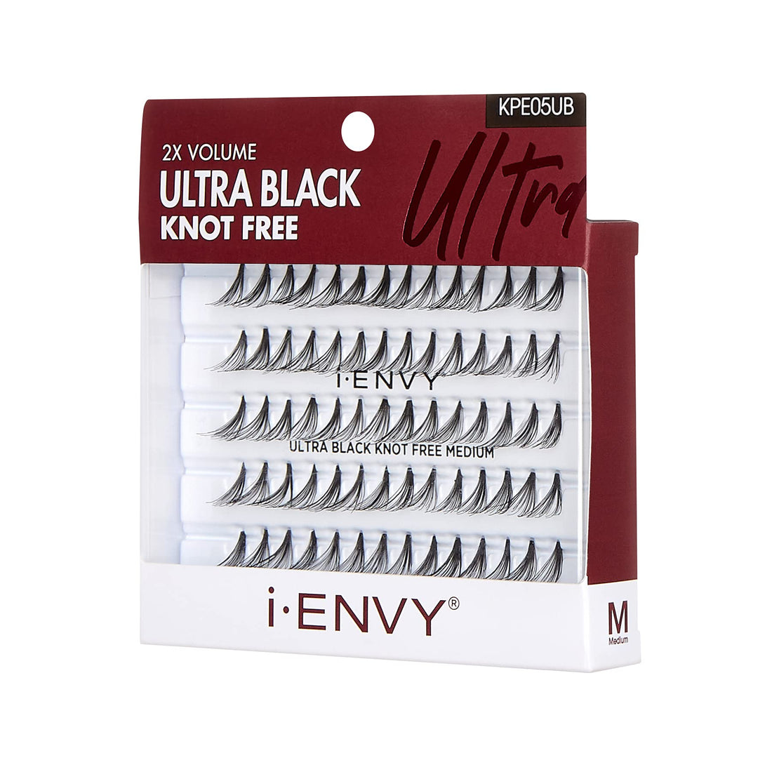 Kiss I Envy Knot Free Medium 70 Lashes Ultra Black