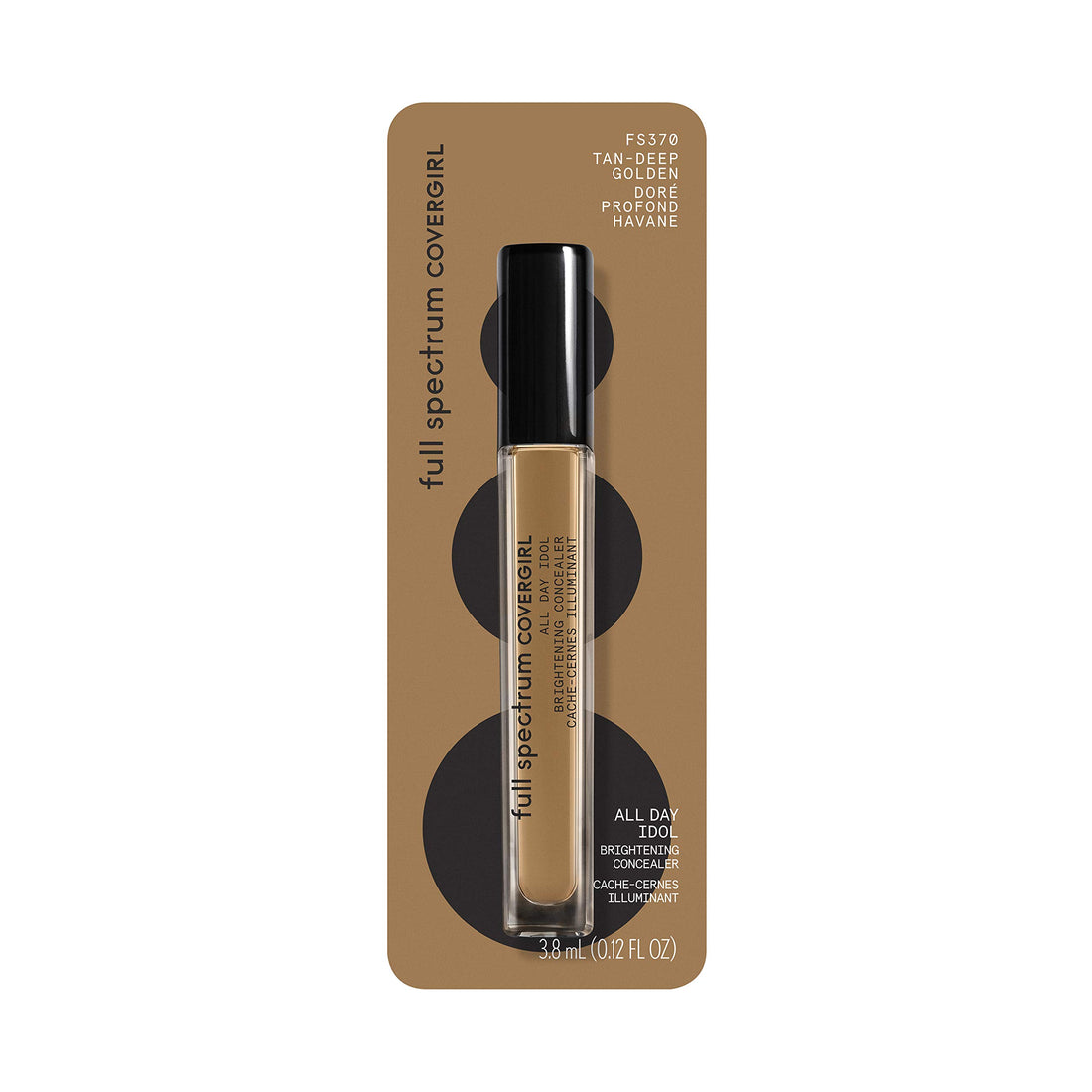 COVERGIRL Full Spectrum All Day Idol- Brightening Concealer Tan-Deep Golden