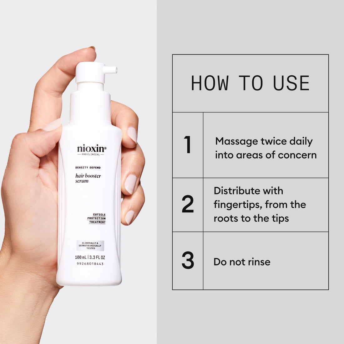 Nioxin Intensive Therapy Hair Booster, 3.38 Ounce