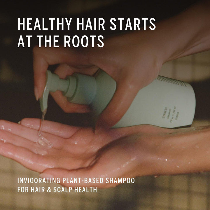 Corpus - Cypress Shampoo | Plant-Based Moisturizing Formula for Hair & Scalp Health | Strengthening for All Hair Types | Sulfate-Free, No Synthetic Fragrance or Parabens (266 ml/ 9 fl oz)