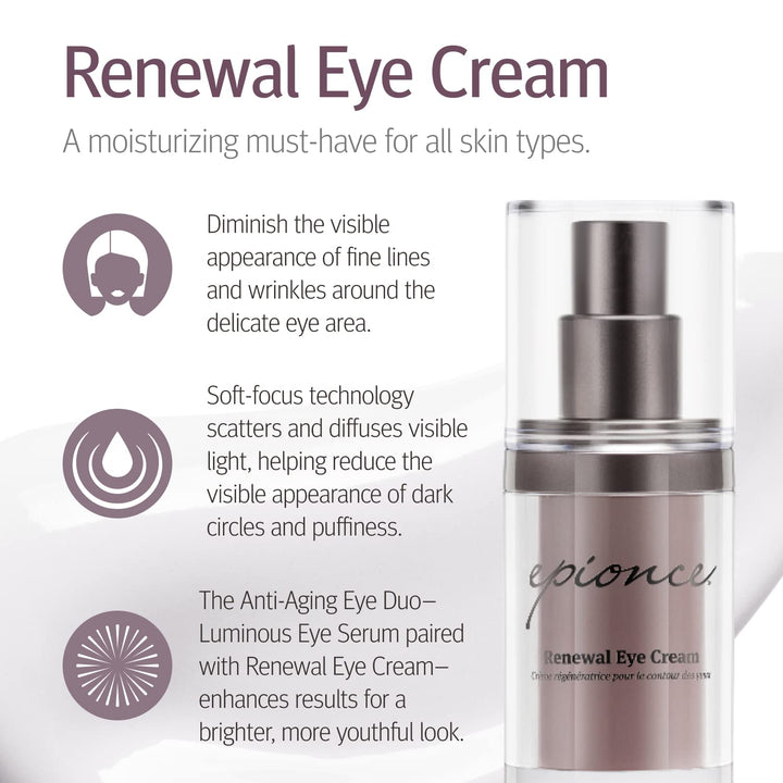 Epionce Renewal Eye Cream, 0.53 Fluid Ounce