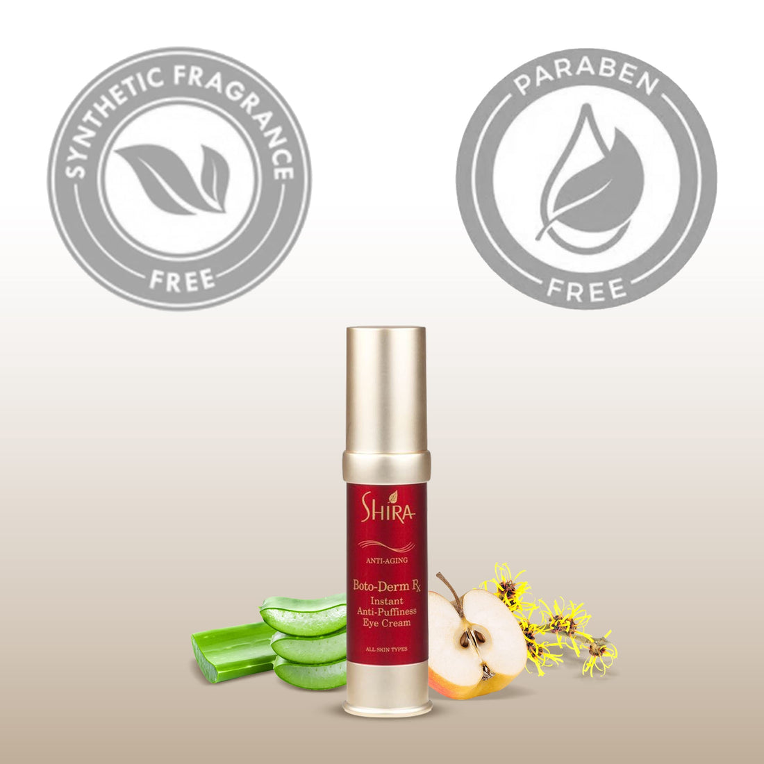 Anti Aging Instant Puffiness Eye Cream, 2.2 Ounce