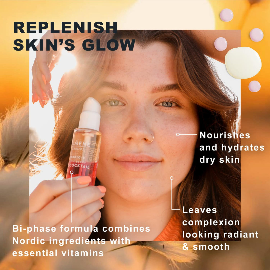 Valo Vitamin C Arctic Berry Cocktail Brightening Hydra-Oil