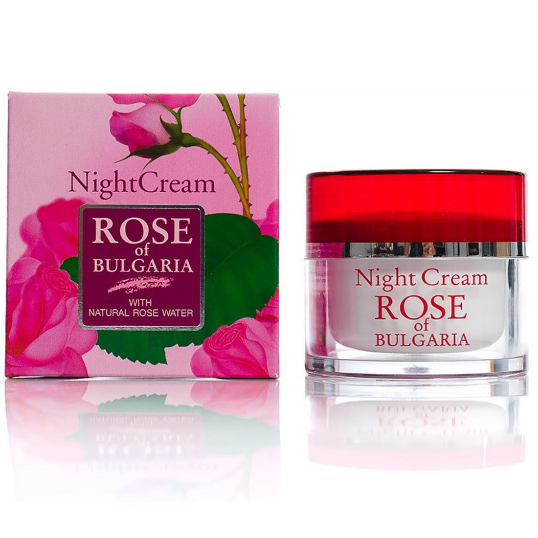 Night Cream Rose of Bulgaria with Natural Rose Water