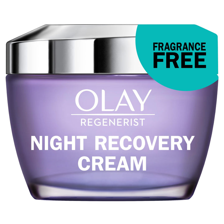 Olay Regenerist Night Recovery Cream, Face Moisturizer with Hyaluronic Acid & Vitamin B3+, 1.7 oz