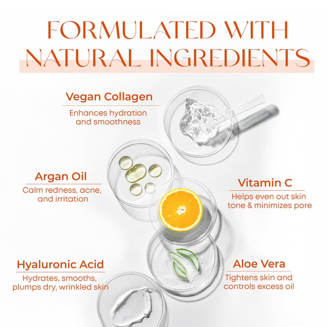 Skin 2.0 Vitamin C Serum - Dermatologist Tested, Anti-Aging & Dark Spot Remover - Brightening, Clean Beauty, Cruelty-Free, Korean Skincare for Glass Skin, All Skin Types - 1.69 Fl. oz
