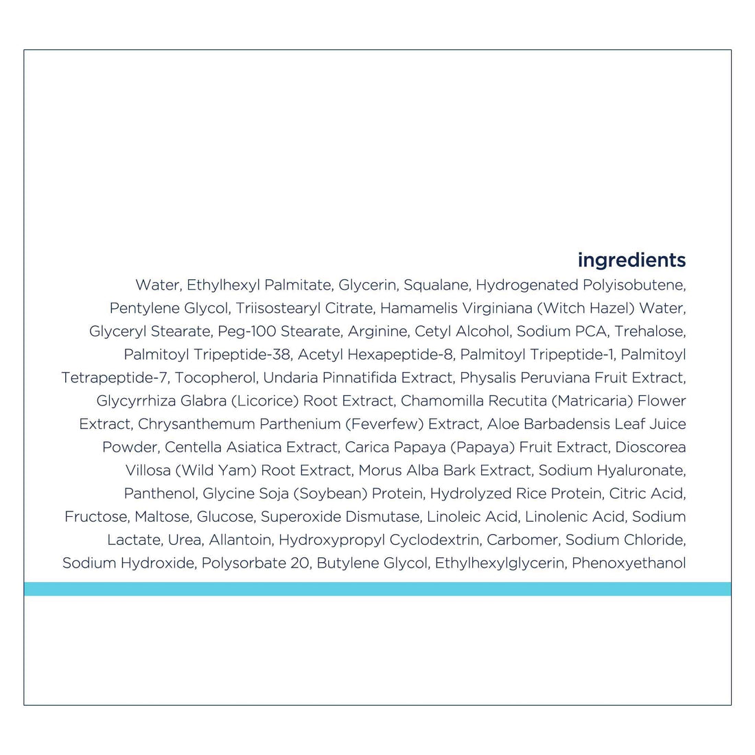 M-61 SuperSoothe E Cream - Soothing and hydrating oil-free vegan cream with peptides, vitamin E & alo