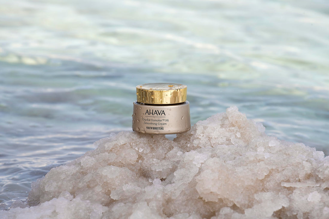 AHAVA Osmoter Concentrate Smoothing Cream - Rich Gel-Cream to Boost Skin’s Youthfulness & Texture, Improves Elasticity & Radiance, Easy Absorption with Exclusive Osmoter X6, & Jojoba Oil, 1.7 Fl.Oz