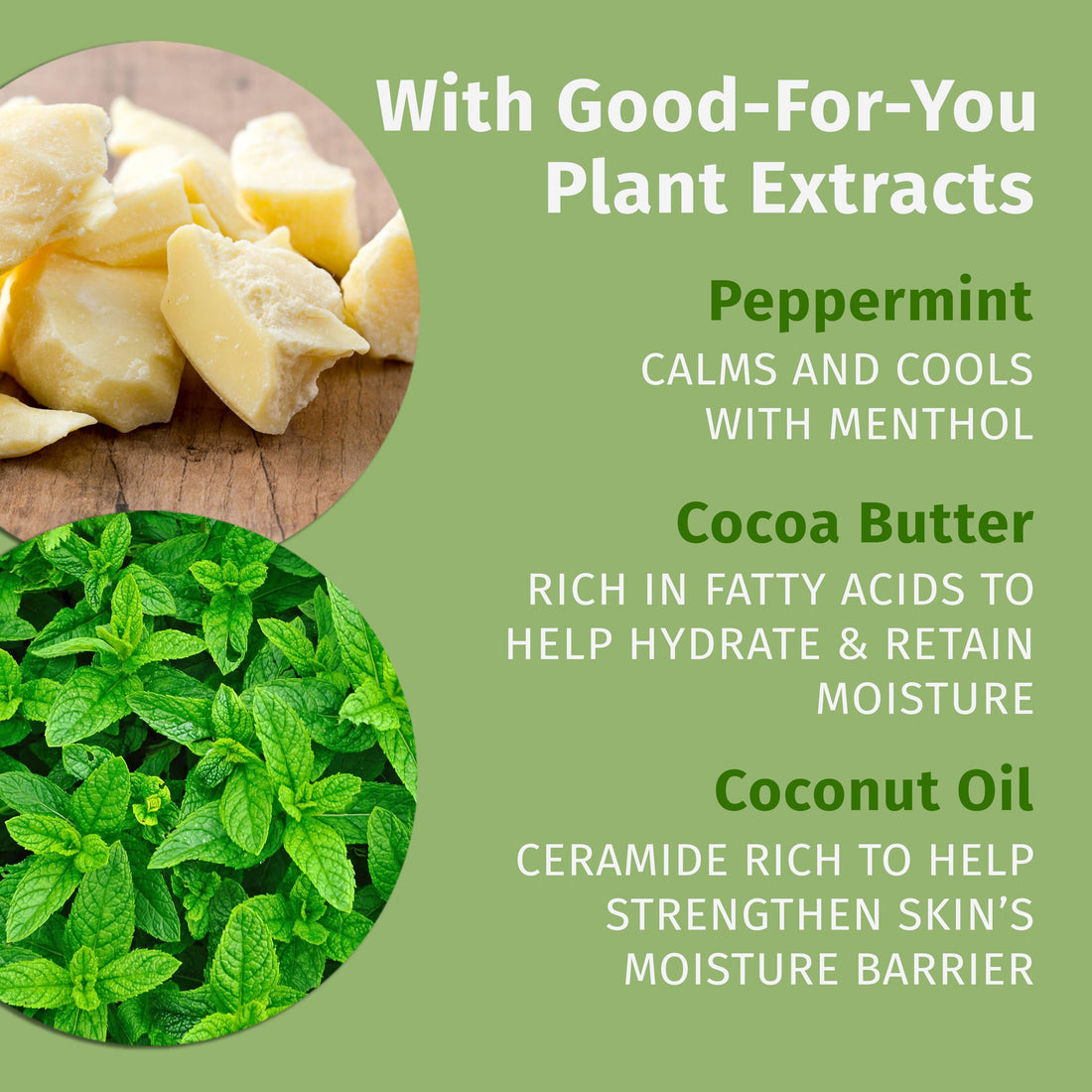 Hempz Crushed Peppermint Sugar, Sugar Body Scrub, Holiday Gift for Men and Women, 4 oz