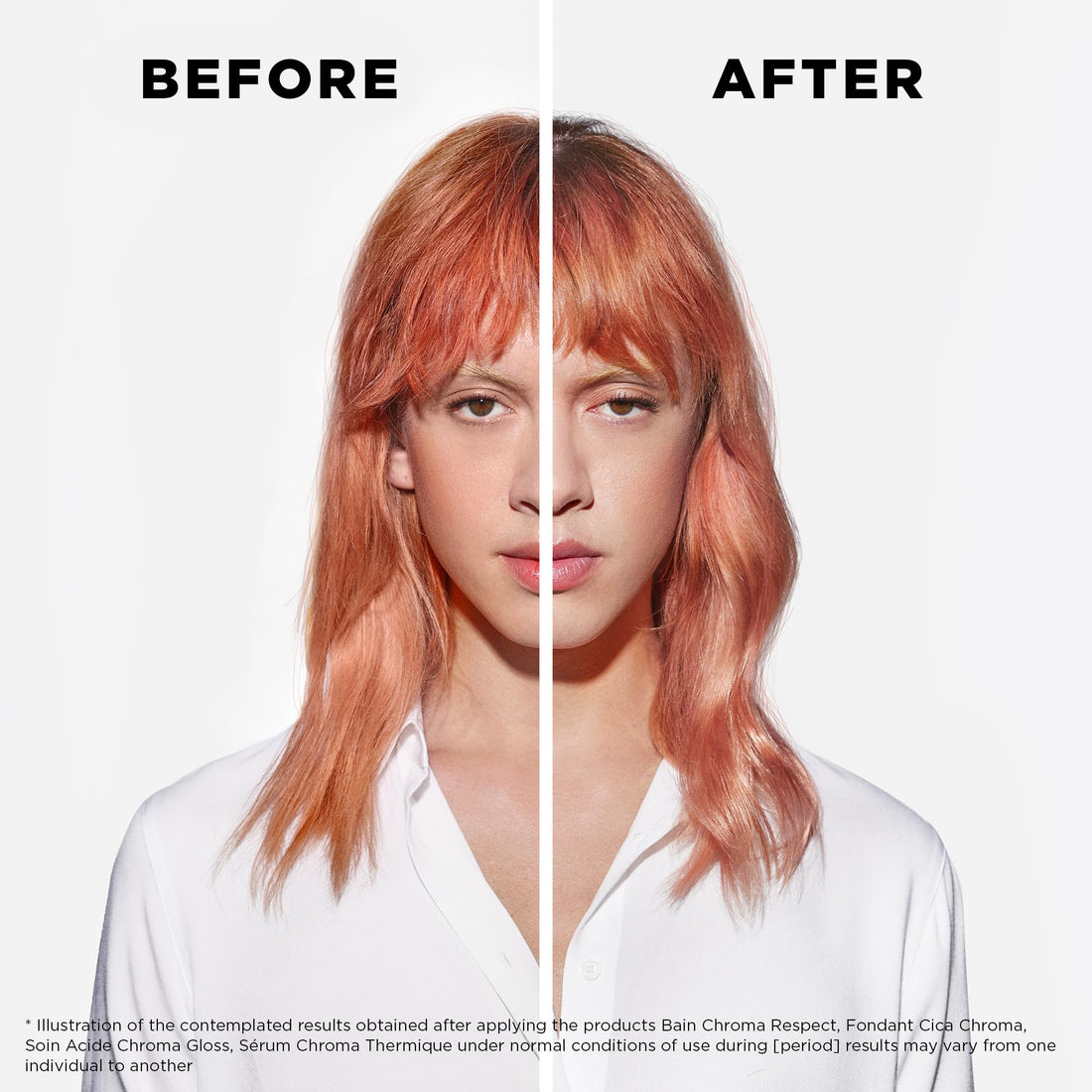 KÉRASTASE Chroma Absolute Chroma Respect Shampoo for Sensitized or Damaged Color-Treated Hair, Protects and Hydrates, Fine To Medium Hair with Glycerin and Hyaluronic Acid, 8.5 Fl Oz