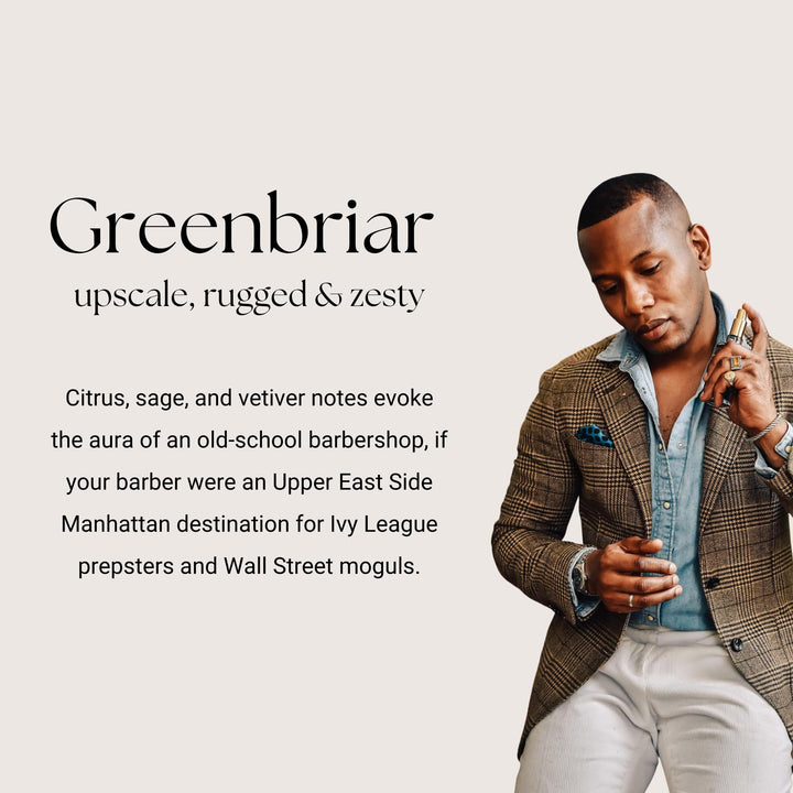 Caswell-Massey Cologne Spray, Greenbriar, 3 Ounce