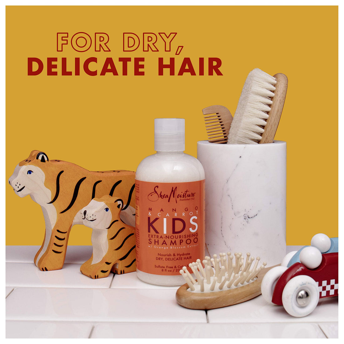 Sheamoisture Extra-Nourishing Shampoo for Kids Mango Carrot with Shea Butter 8 oz