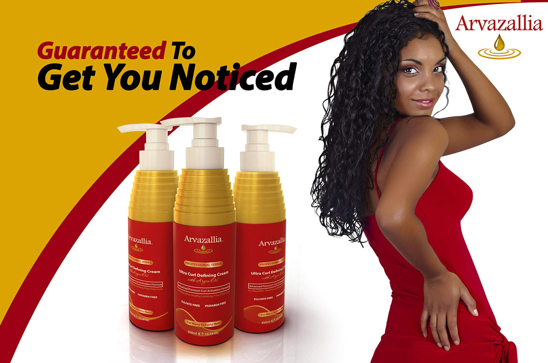 Ultra Curl Defining Cream with Argan...