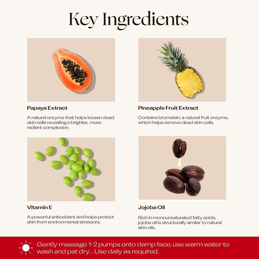 Trilogy Age Proof Active Enzyme Cleansing Cream, 6.8 Ounce