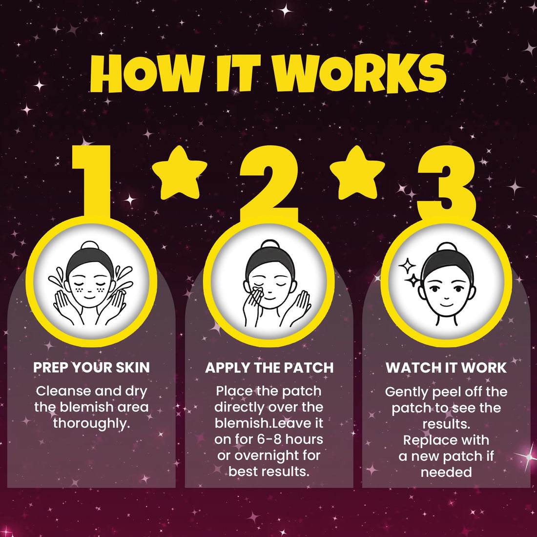 Andlane 280Pcs Star Pimple Patches for Face - Pimple Patches Cute Stars - Hydrocolloid, Salicylic Acid, Tea Tree Oil, Centella - Pink Color, 3 Sizes Zit Stickers