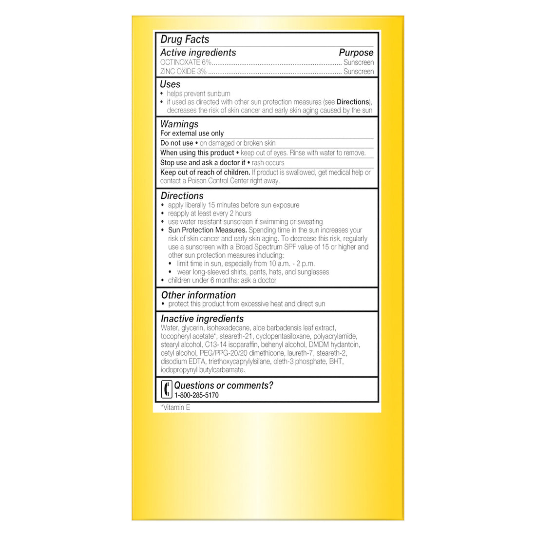 Olay Face Moisturizer Complete Lotion All Day Moisturizer with SPF 15 for Sensitive Skin, 6.0 fl oz (Pack of 2)