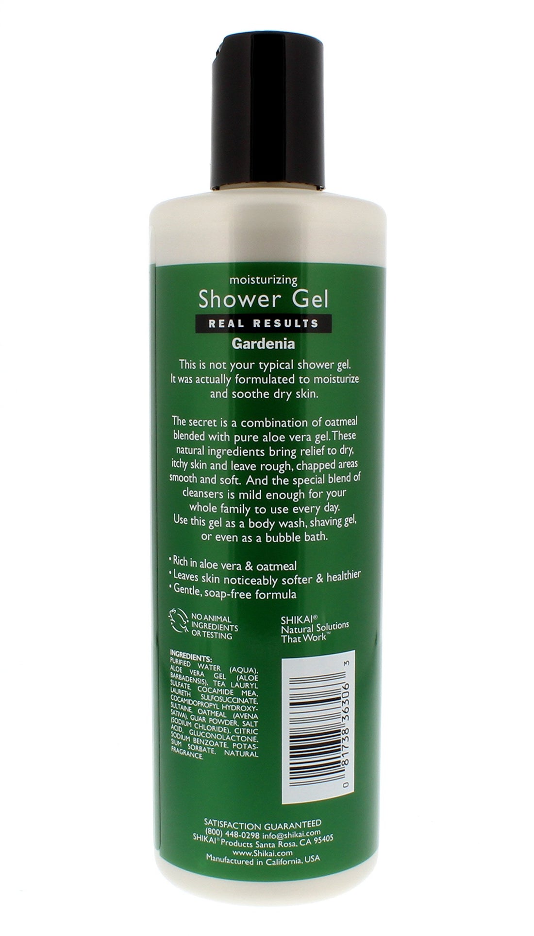 Shower Gel - Gardenia - 12 oz by Shikai Products