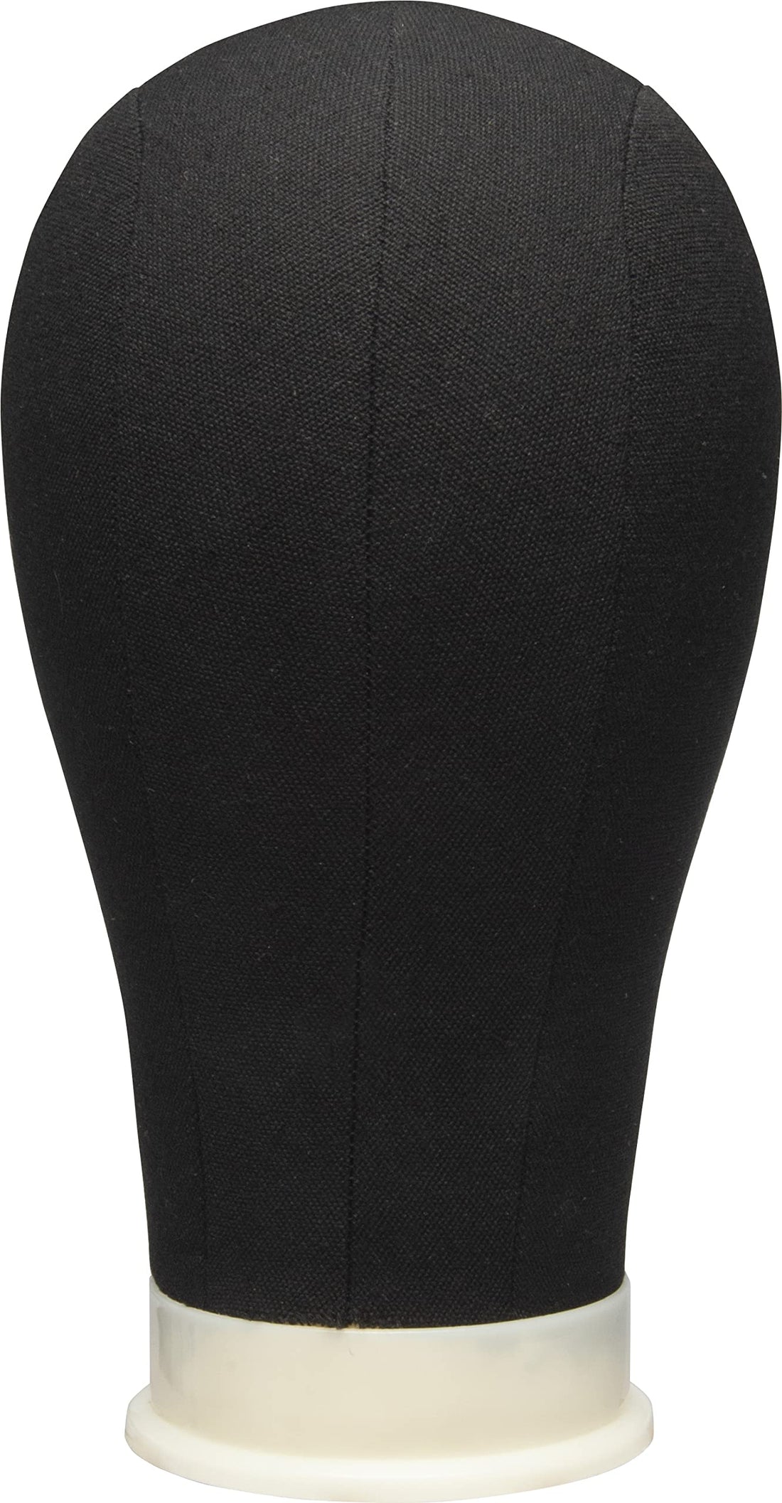 Diane Canvas Mannequin Head, 22 Inches, Black, D335