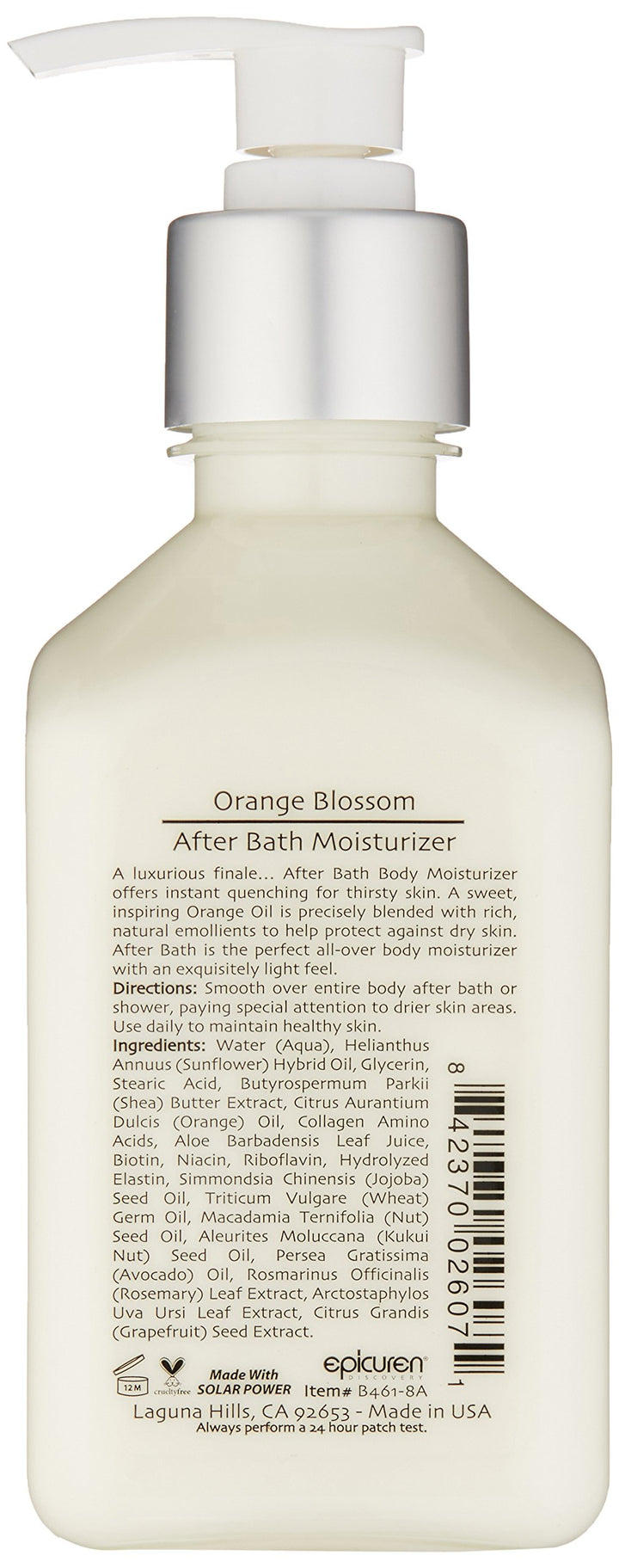 Epicuren Orange Blossom Afterbath Moisturizer (8 oz.) by Epicuren