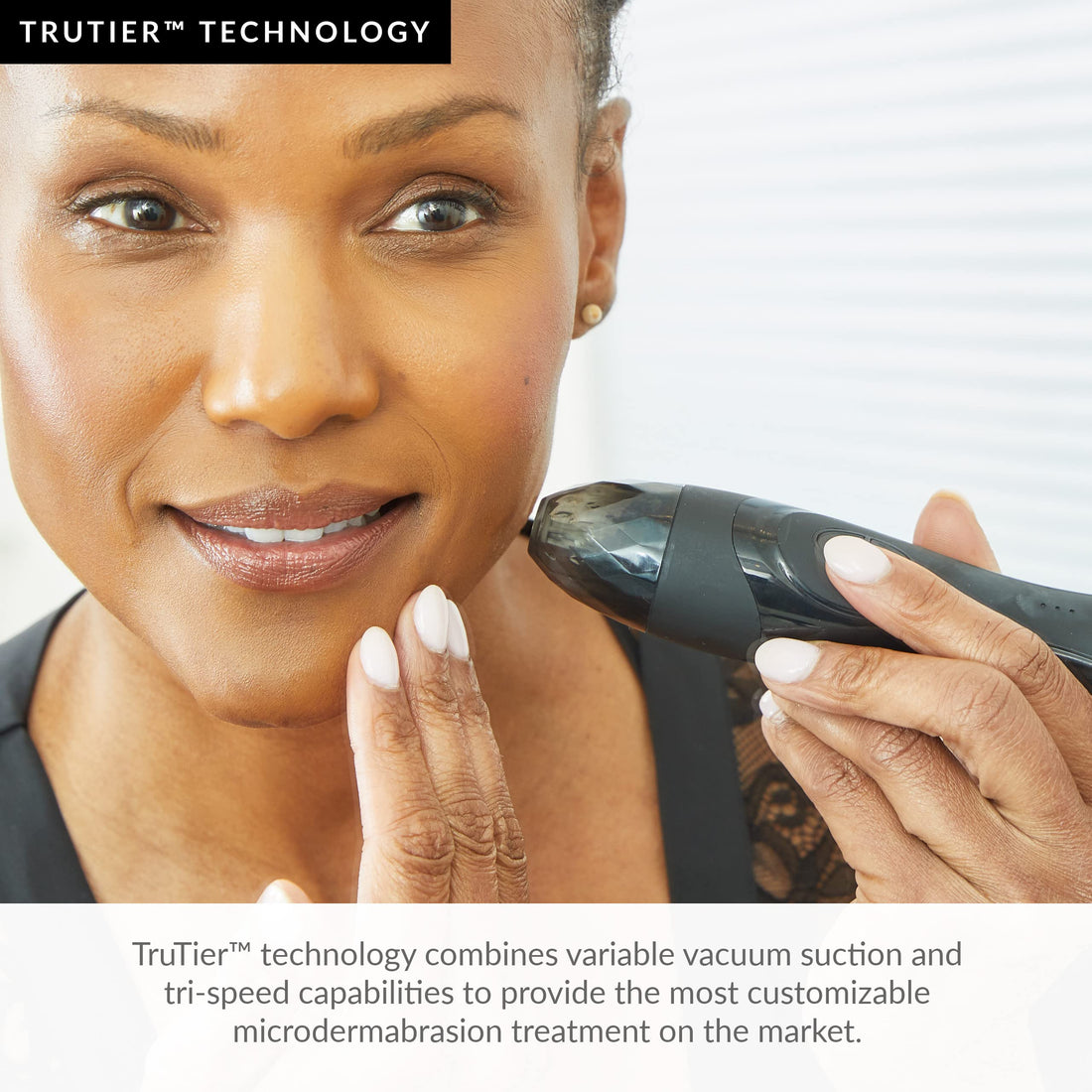 PMD Personal Microderm Elite Pro - Revolutionary At-Home Microdermabrasion Device - Black