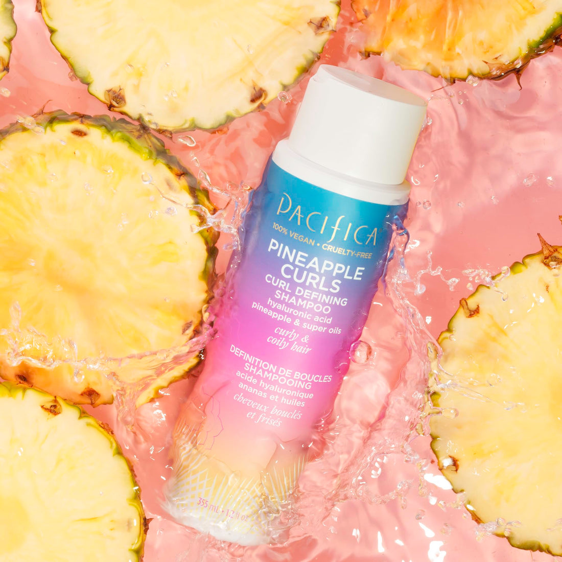 PACIFICA Curls Defining Shampoo, Pineapple 12 Fl Oz
