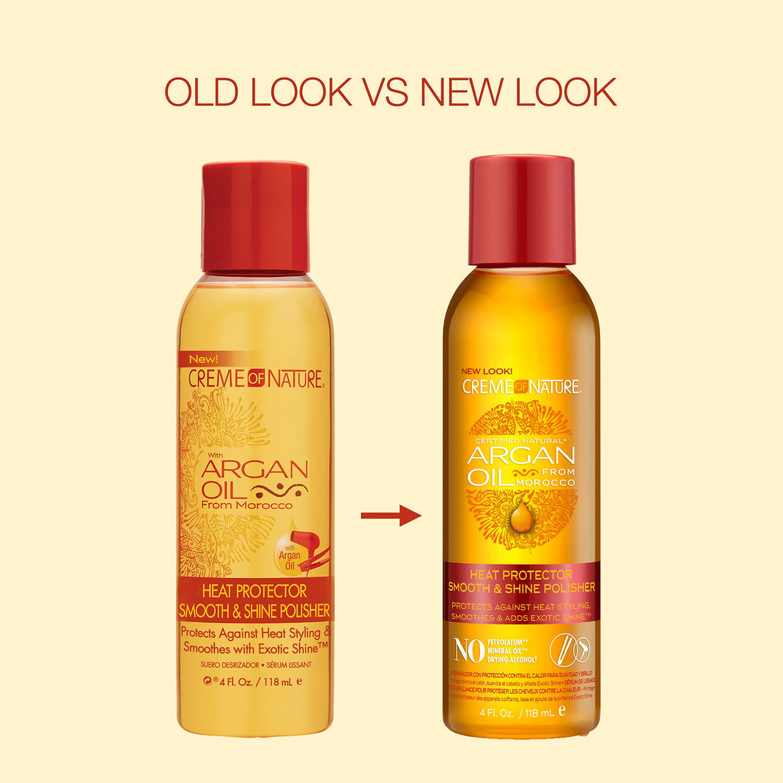 Creme of Nature Gloss & Shine Polisher with Argan Oil: 4 OZ by Creme of Nature