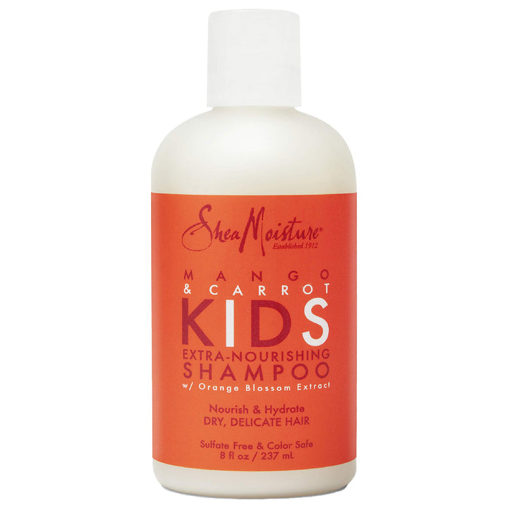 Sheamoisture Extra-Nourishing Shampoo for Kids Mango Carrot with Shea Butter 8 oz