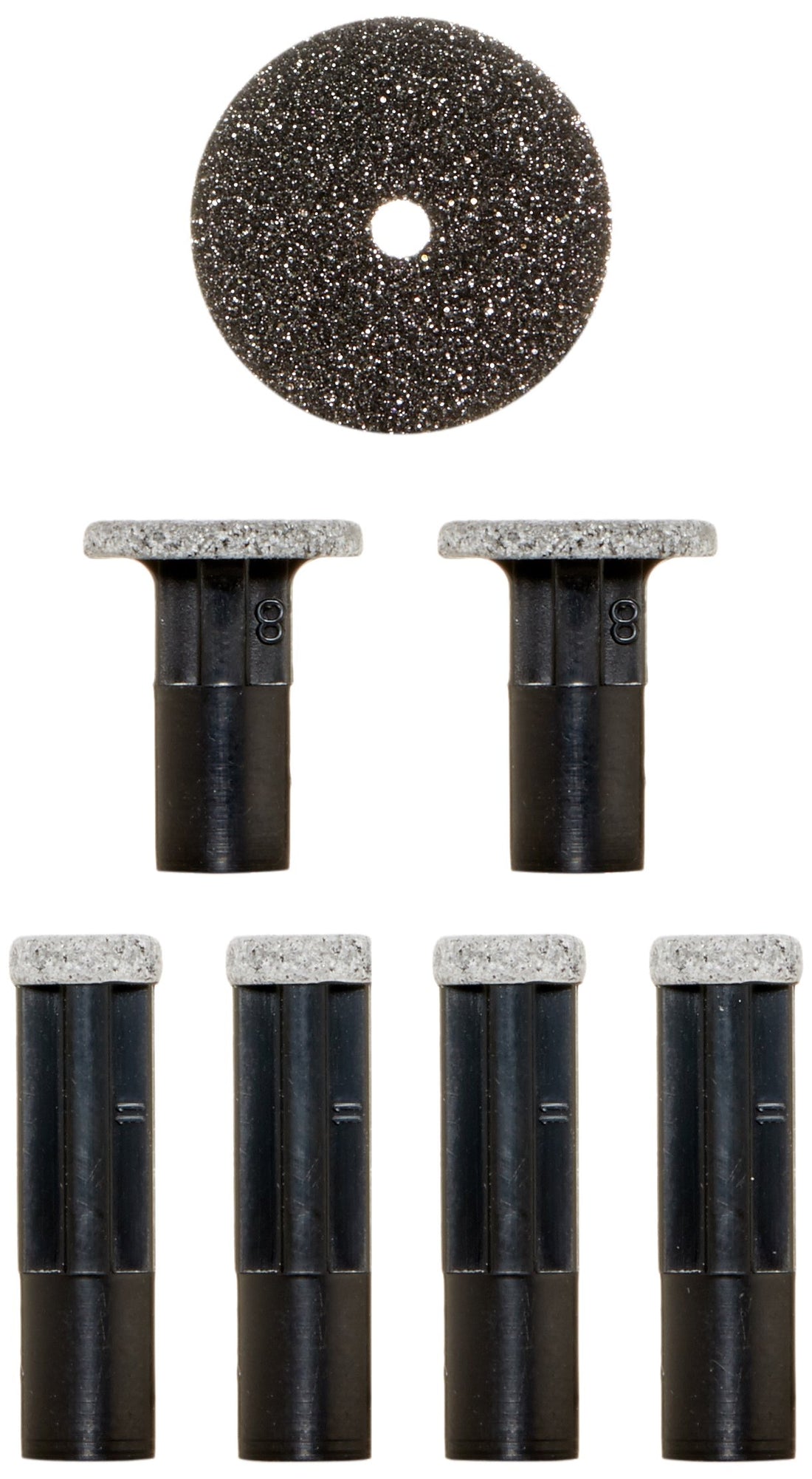 PMD Personal Microderm Body Replacement Discs, Black for All Over Body and Feet