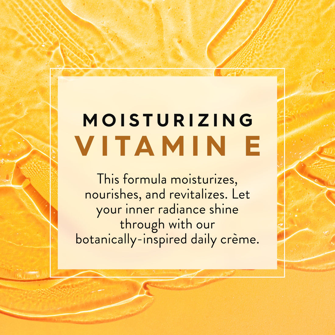 Vitamin E Revitalizing Moisturizing Creme