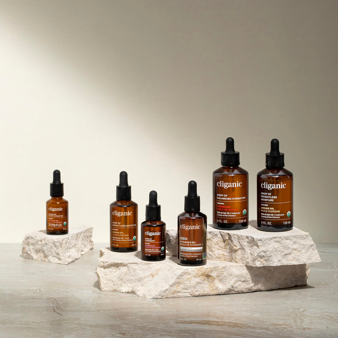 Cliganic Pure Vitamin E Oil for Skin, Scars, Hair & Face - 60,000 IU, Non-GMO Verified | Natural D-Alpha Tocopherol