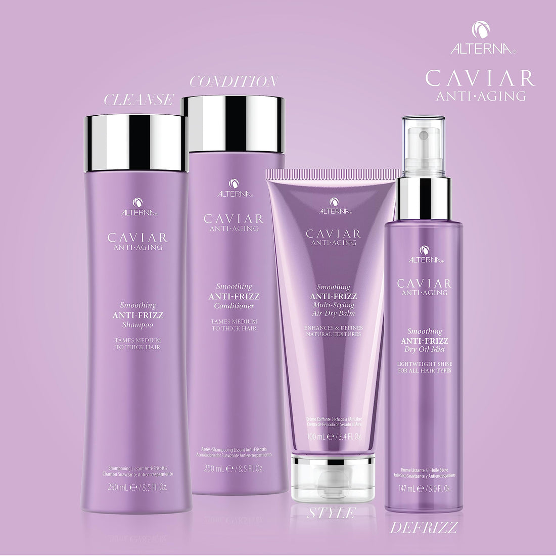 Alterna Caviar Anti-Aging Smoothing Anti-Frizz Conditioner, 16.5 Fl Oz