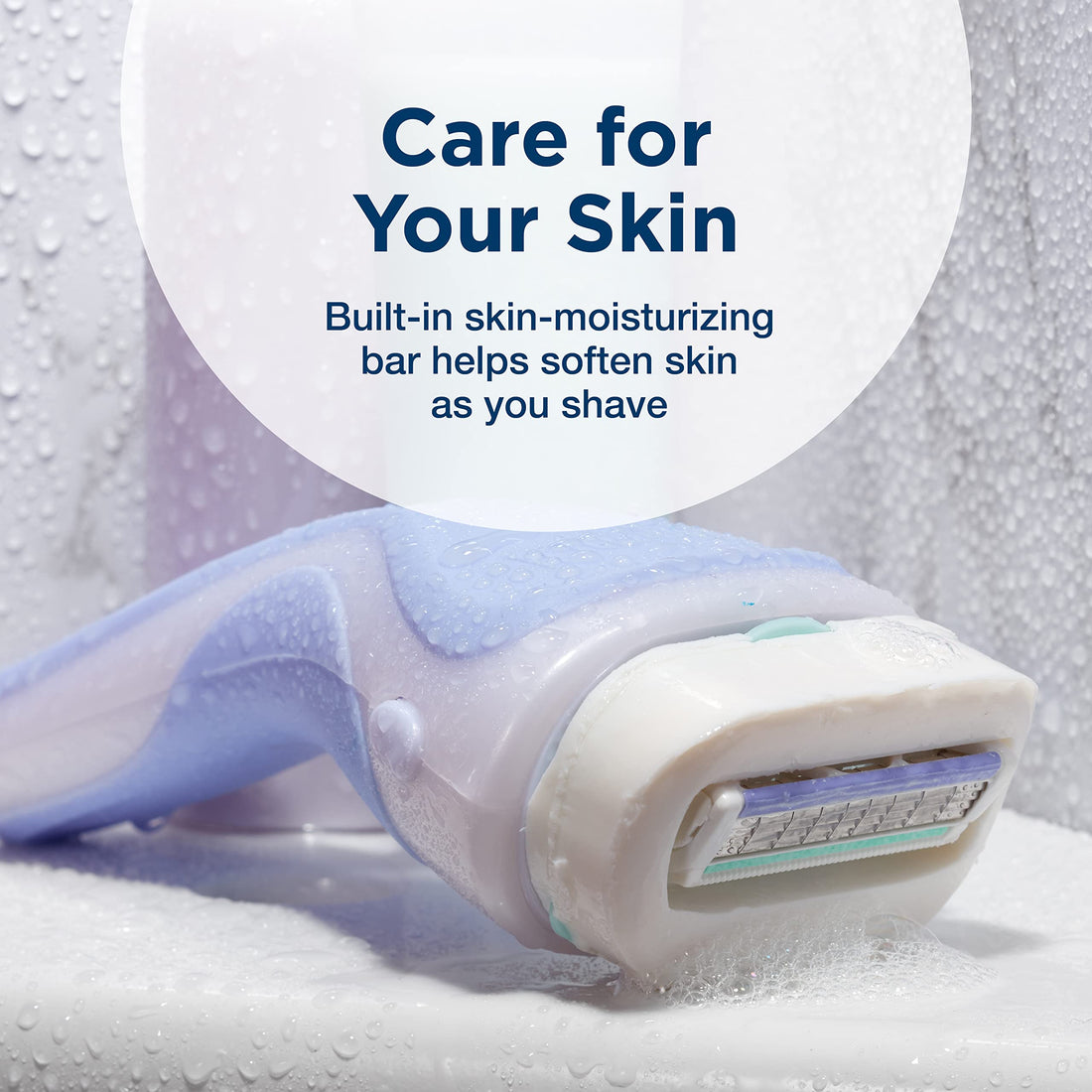 Schick Intuition Pure Nourishment Coconut milk and almond oil Razor & Pure Nourishment Coconut milk and almond oil Razor Refill, 6-Count + Bonus 1 Blade