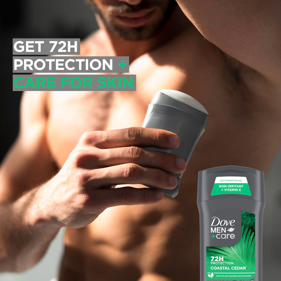 DOVE MEN + CARE Antiperpirant 3 Pack Coastal Cedar Deodorant for Men 2.7oz