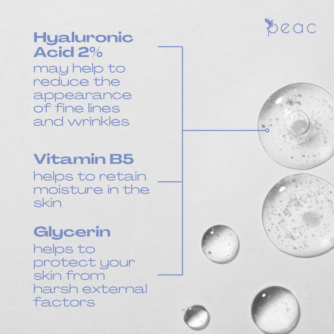 Hyaluronic Acid 2% + B5 Serum 30ml/1oz – USA Made - All Skin Types - Hyaluronic Acid Serum for Face – Hydrating, Plumping & Lightweight – Fragrance Free Skincare – Moisturizing Face Serum for Women