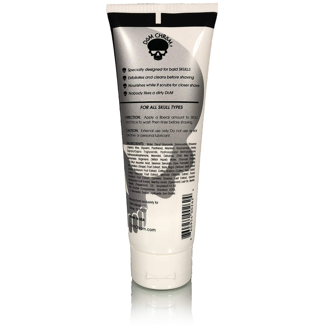 DÅm ChrÅm - Bald Shaving - Skull Scrub Pre-Shave Scrub & Wash - 4 Fl Oz
