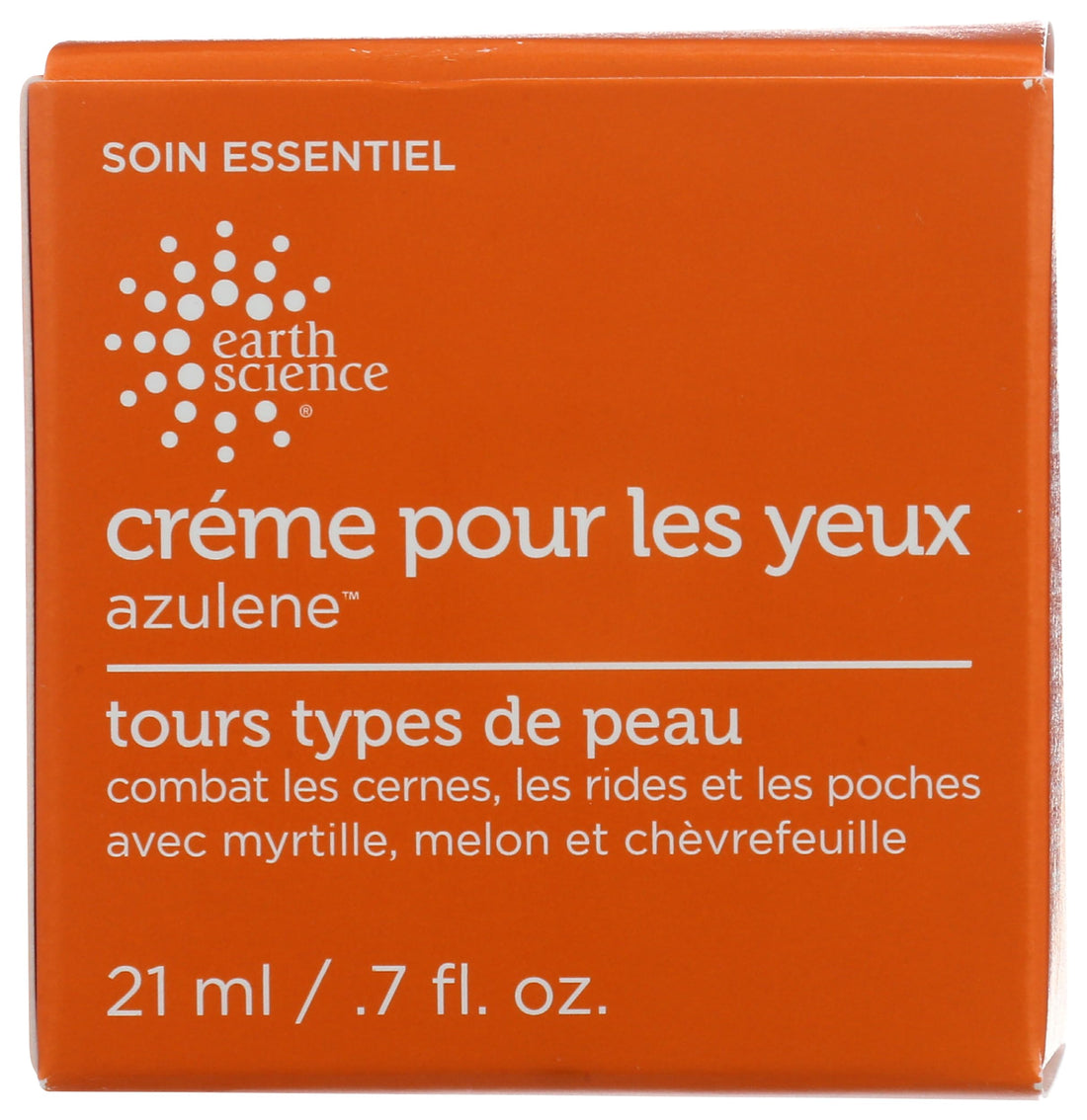 EARTH SCIENCE - Azulene Eye Cream For Puffiness, Dark Circles, and Wrinkles (0.7 oz.)