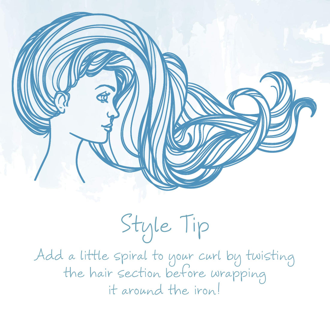 Conair OhSoKind For Fine Hair Curling Iron; 1-inch Curling Iron with Silicone Clip