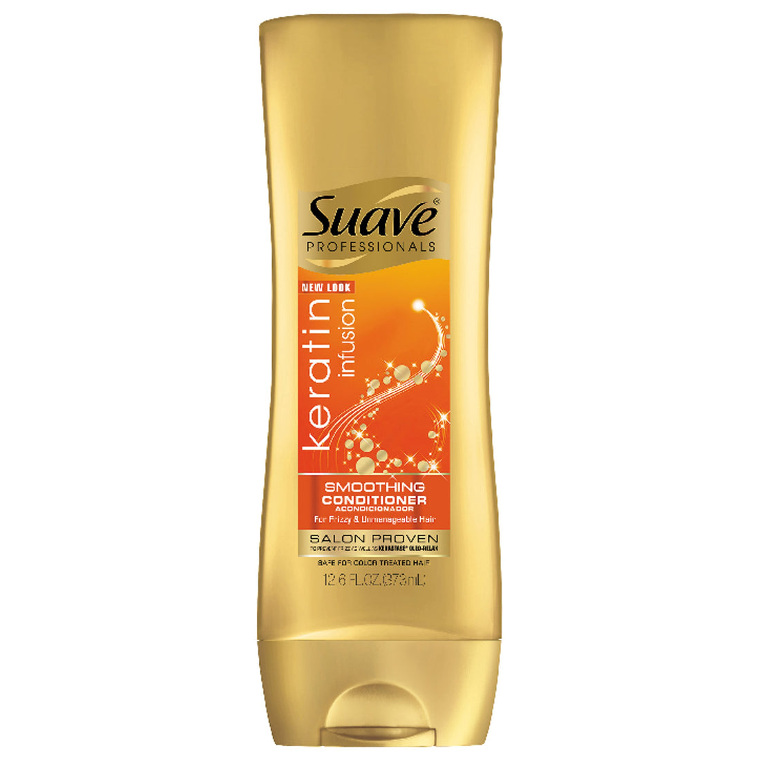 Suave Professionals Smoothing Conditioner, Keratin Infusion 12.6 Ounce, (Pack of 2)