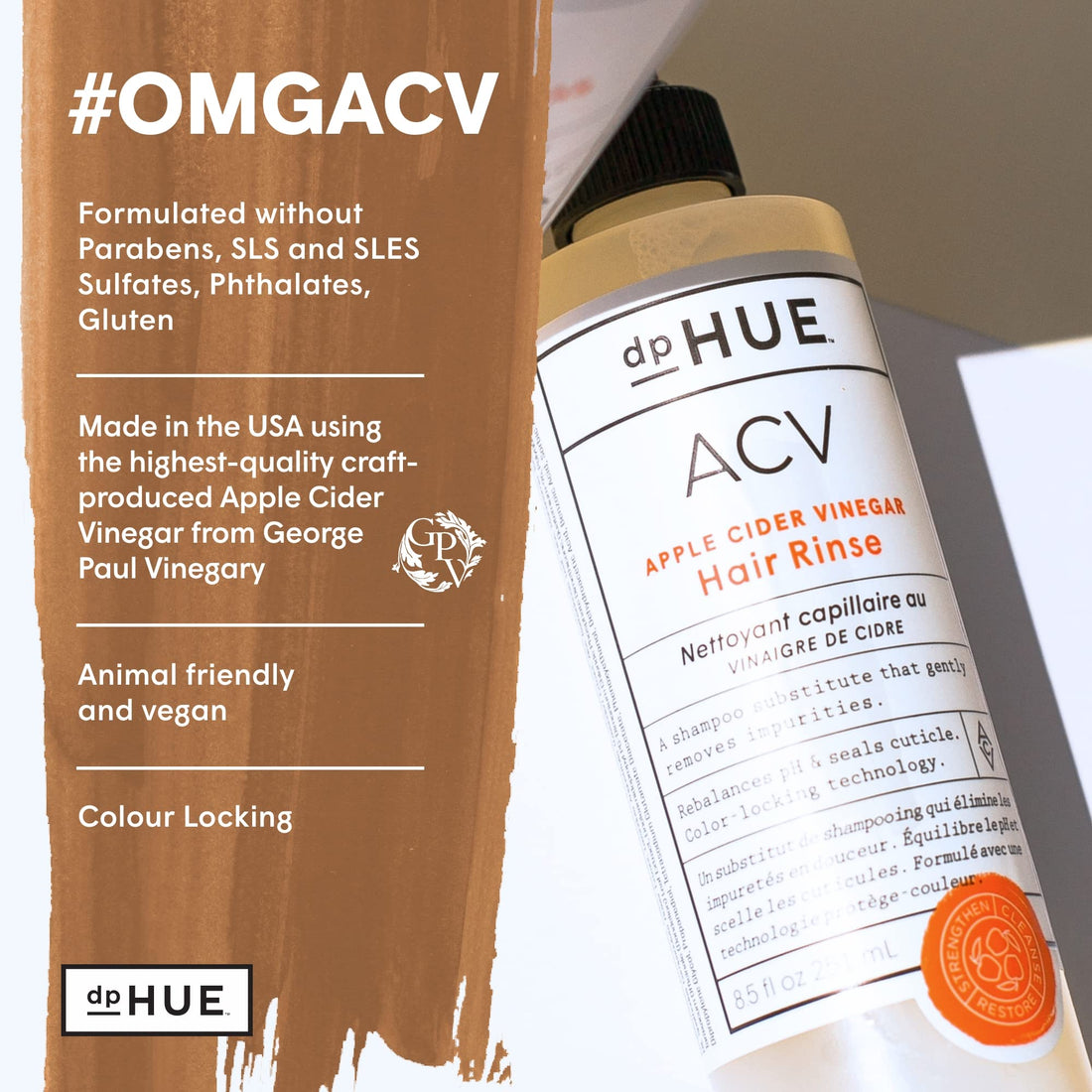 Apple Cider Vinegar Hair Rinse 8.5 oz