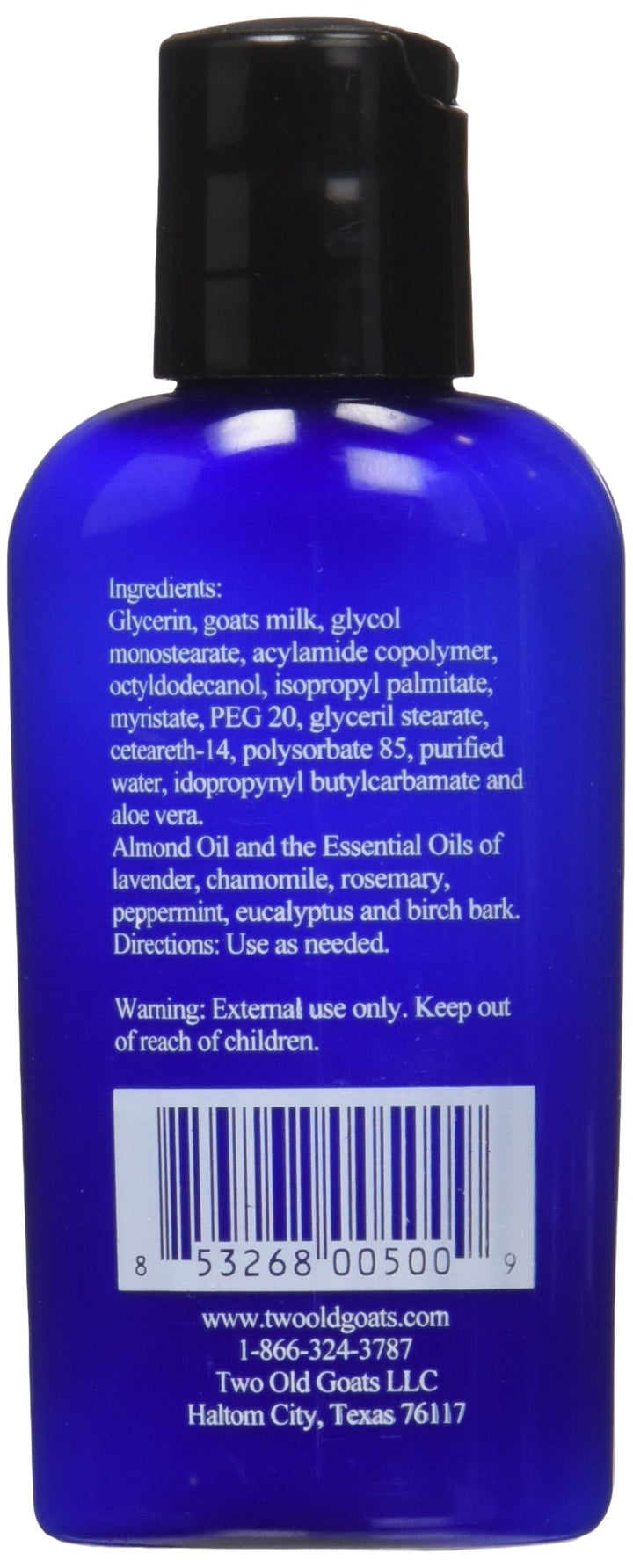 Two Old Goats Essential Oil Lotion, 2 oz
