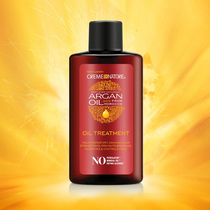 Creme of Nature, Argan Oil Treatment, Helps Repair Dry Damaged Hair, Prevents Breakage, Anti Frizz, 3 Fl Oz