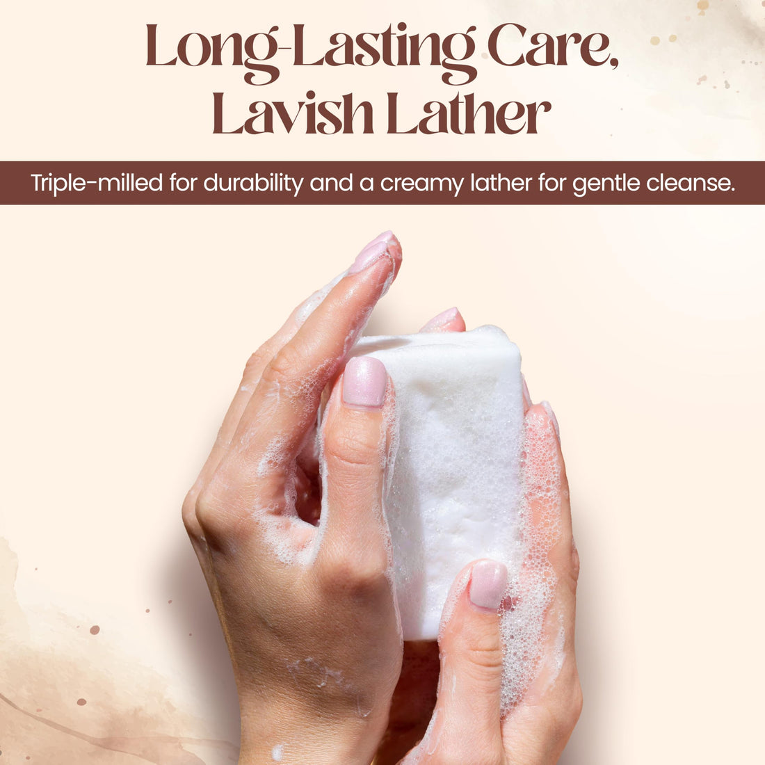 Mary Case All Natural Bar Soap for Men & Women (Set of 4) - Tea Tree Body Soap Bars with Olive, Coconut, Tea Tree Oils & Leaves - Vegan Bath Soaps for Balancing Oily Skin & Clearing Pores