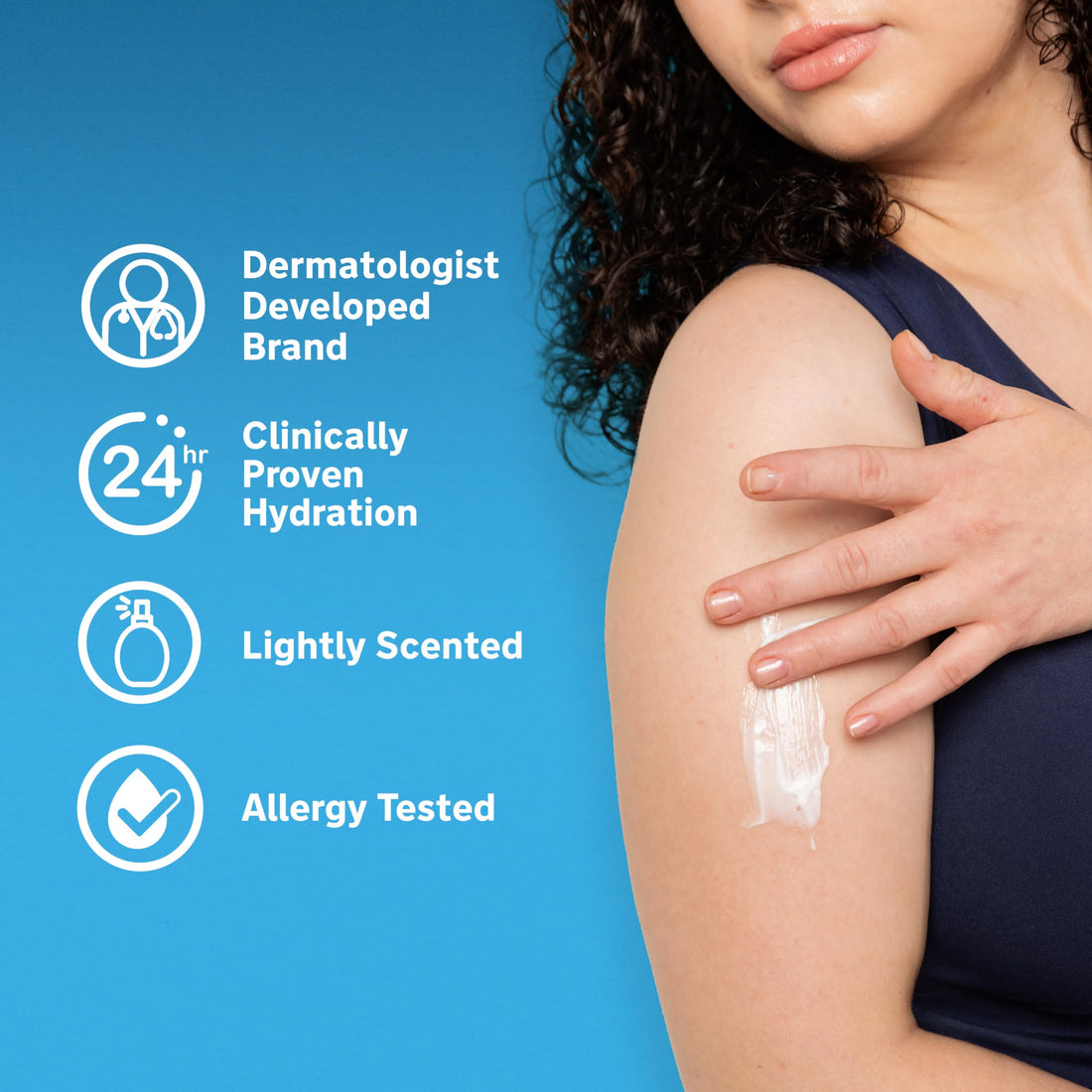 Lubriderm Daily Moisture Hydrating Body and Hand Lotion with Vitamin B5, Non-Greasy, 16 fl. oz (Pack of 6)