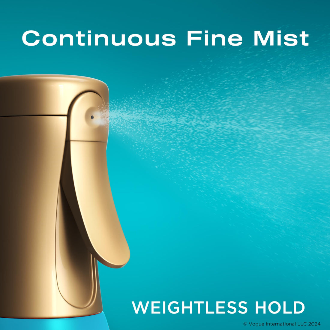 OGX Antioxidants + Flexible Hold Hairspray, Anti Humidity Hairspray for 24 Hour Hold & Protection for Your Style, Hair Spray in a Continuous Mist Spray Bottle, Paraben-Free, 6.5 fl. oz