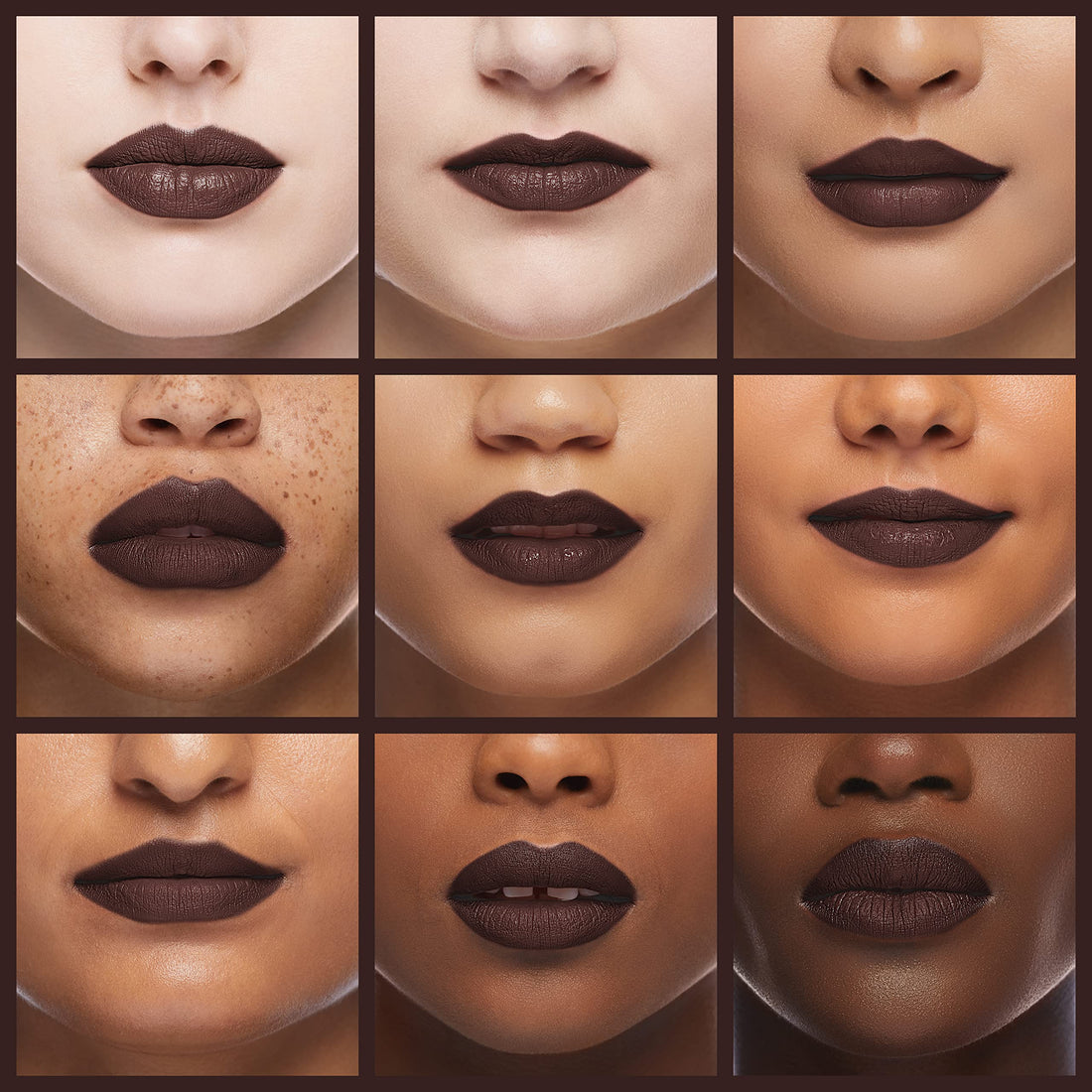 Ruby Kisses Ultra Matte Super Rich Lipstick 3.5g/0.12oz (RMLS13 DARK PLUM SCENE)