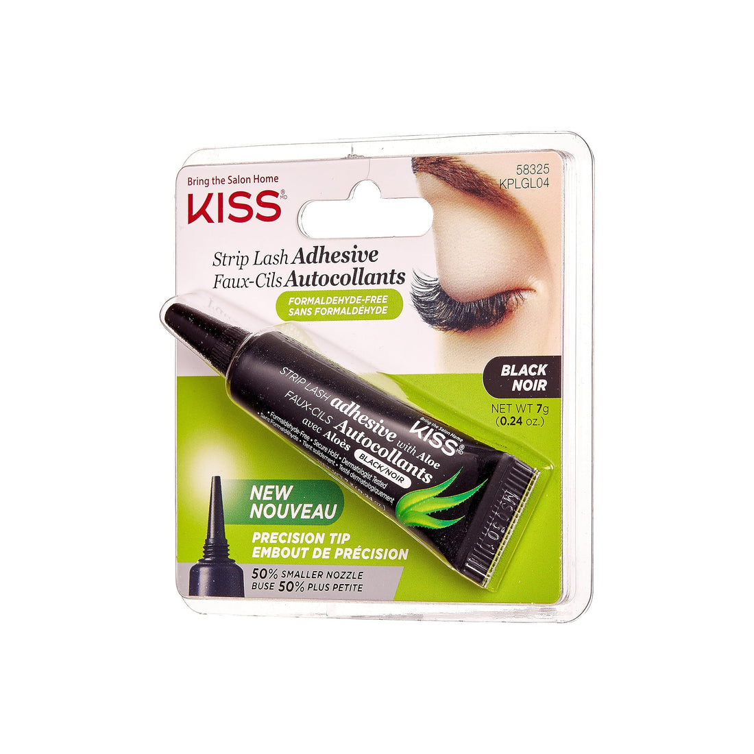 Kiss Products Ever Ez Aloe Vera Adhesive Latex Black, 0.1 Pound (Pack of 3)
