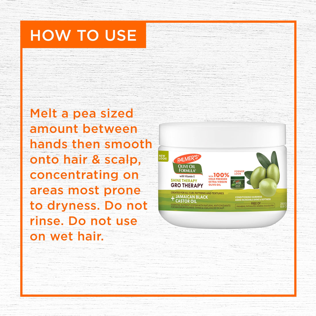 Palmer's Olive Oil Formula Gro Therapy, 8.8 Ounce (Pack of 2)