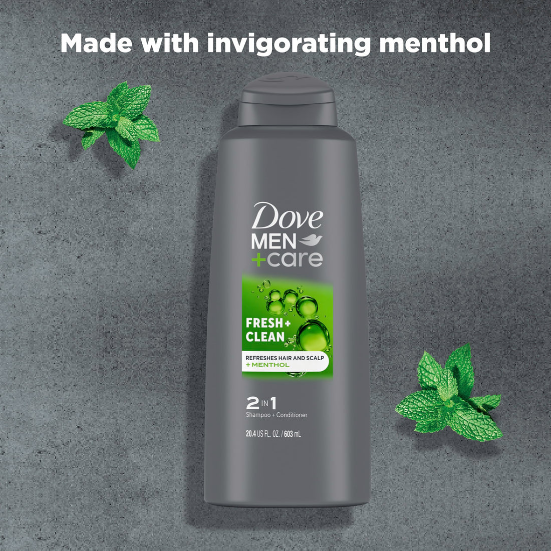 Dove Men + Care 2-in-1 Fresh Clean Shampoo and Conditioner - 20 fl oz