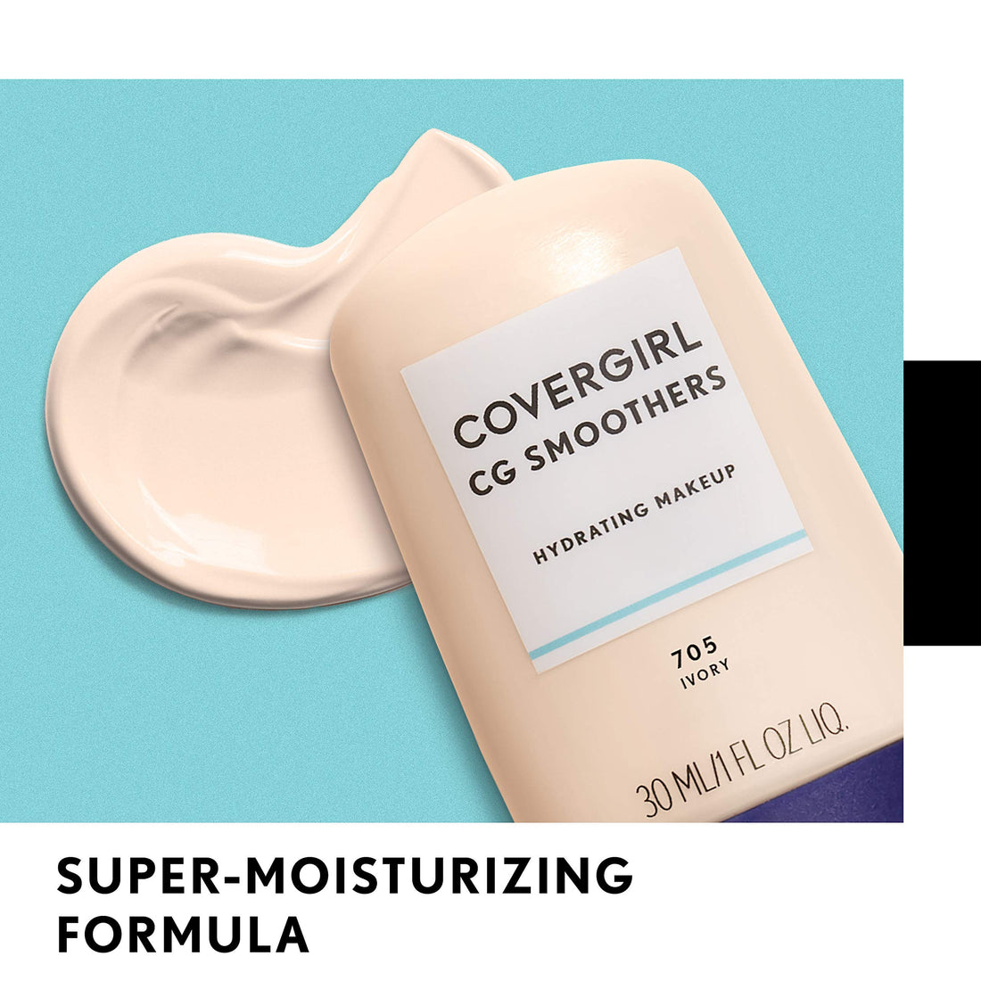 COVERGIRL Smoothers Hydrating Makeup Ivory, 1 oz
