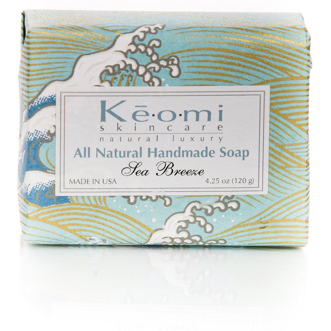 ORGANIC - ALL NATURAL - HANDMADE SOAP GIFT SET - Pure Aromatherapy Grade - 4 Full Size Bars - Wrapped in Handmade Decorative Paper - Comes in Elegant Embossed Gift Box